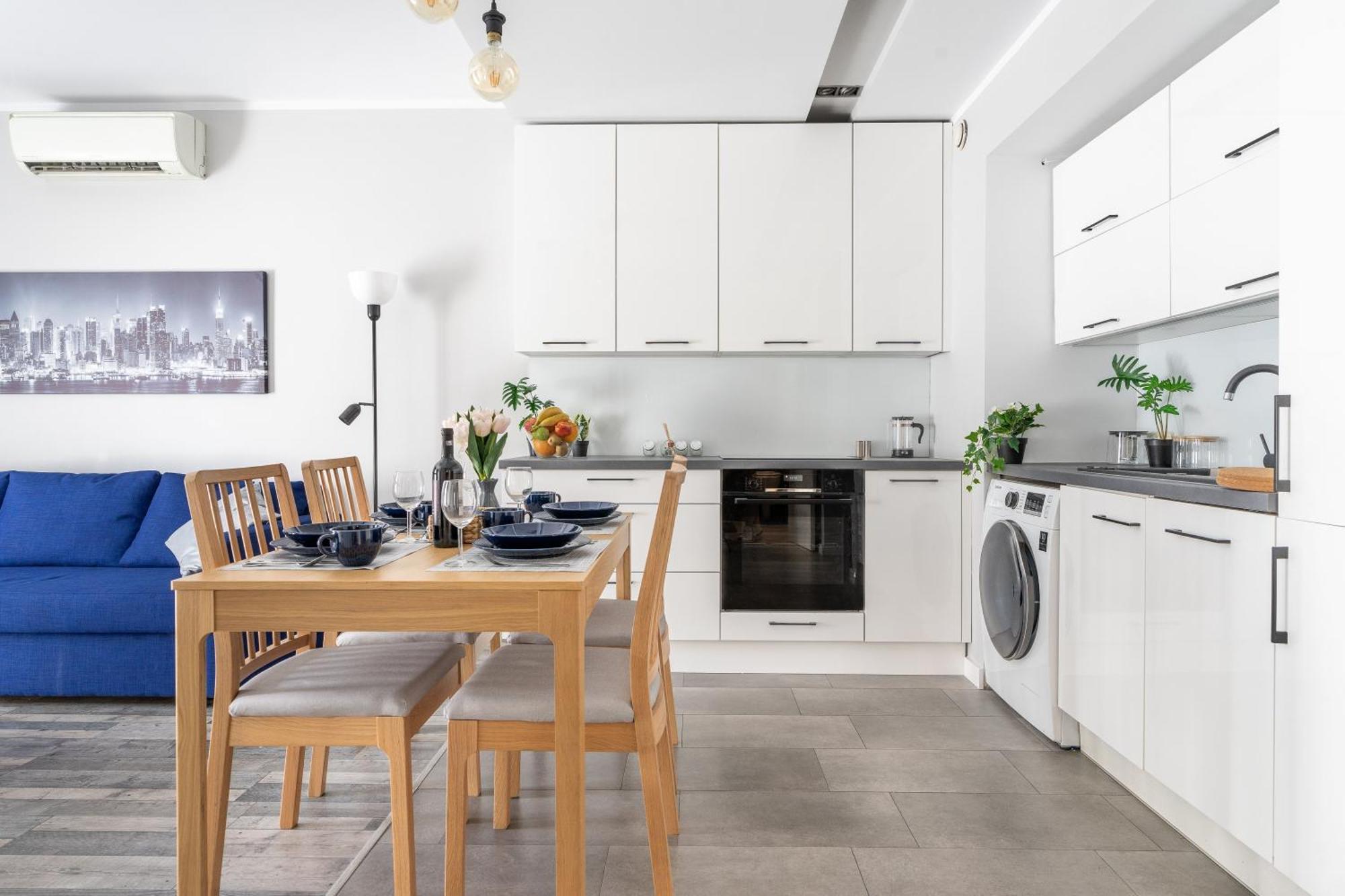 Angel Mint Apartment - Free Parking - Balcony 克拉科夫 外观 照片