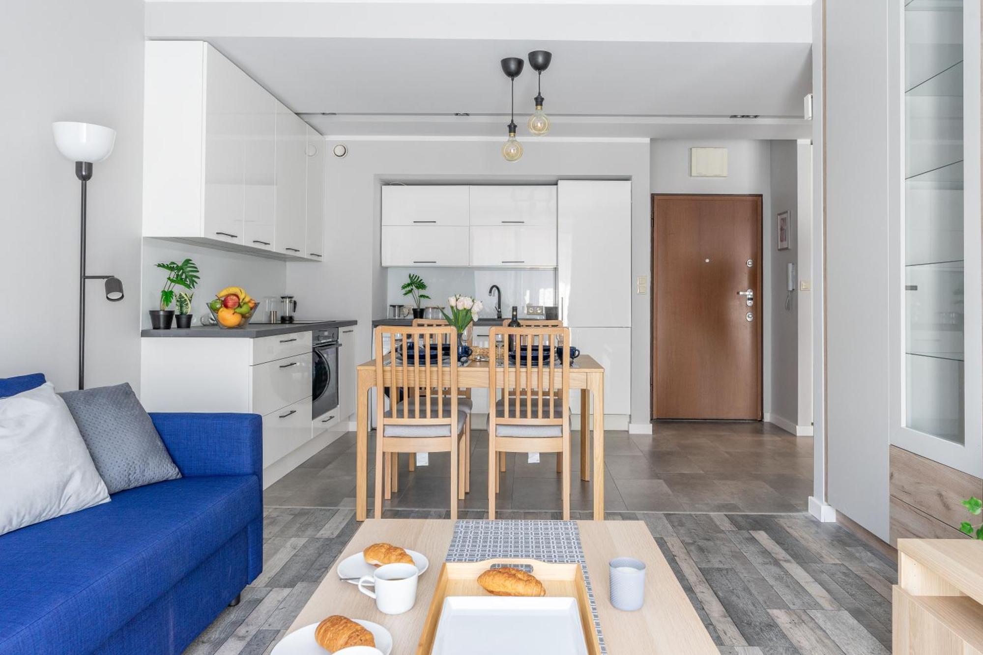 Angel Mint Apartment - Free Parking - Balcony 克拉科夫 外观 照片