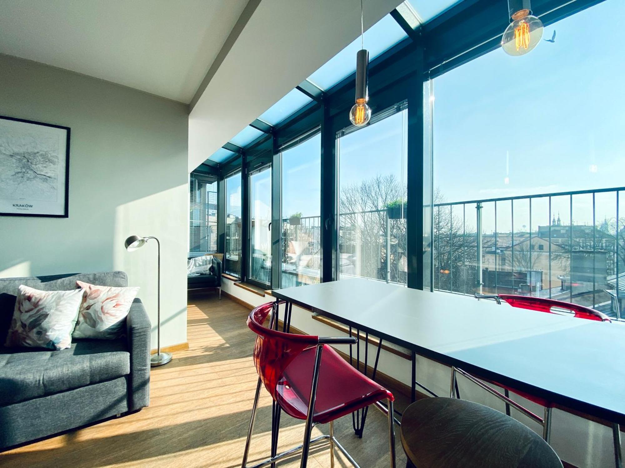 Angel Mint Apartment - Free Parking - Balcony 克拉科夫 外观 照片