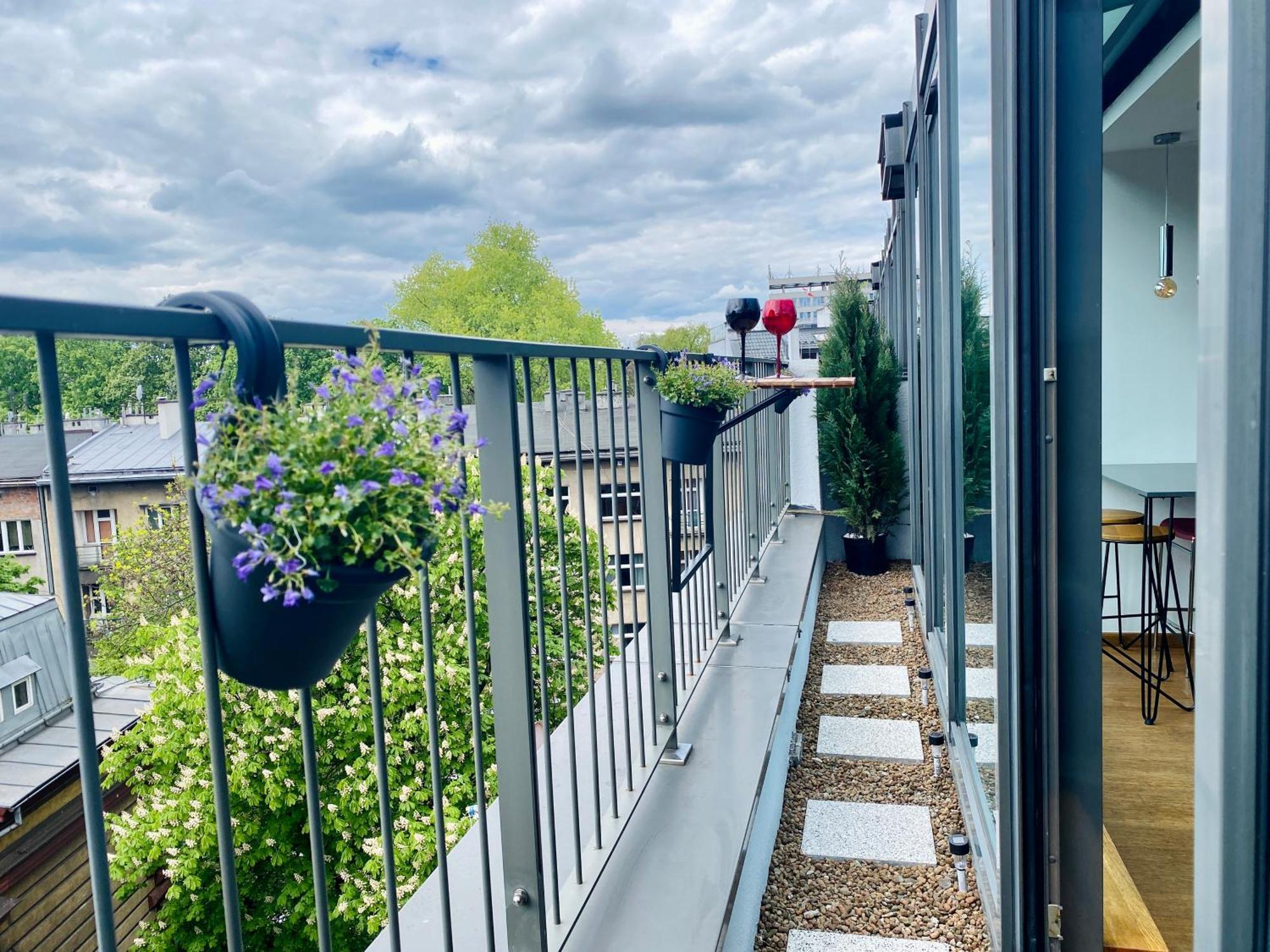 Angel Mint Apartment - Free Parking - Balcony 克拉科夫 外观 照片