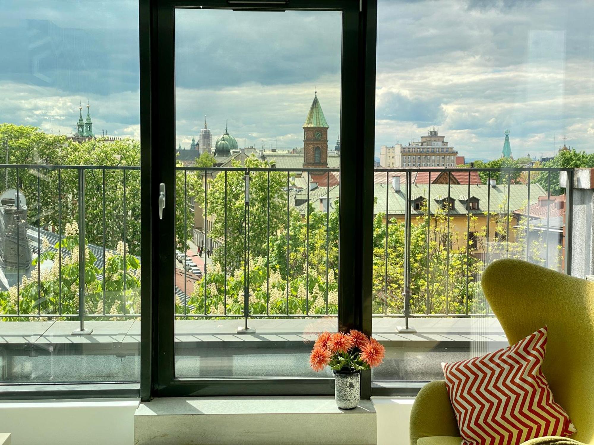 Angel Mint Apartment - Free Parking - Balcony 克拉科夫 外观 照片