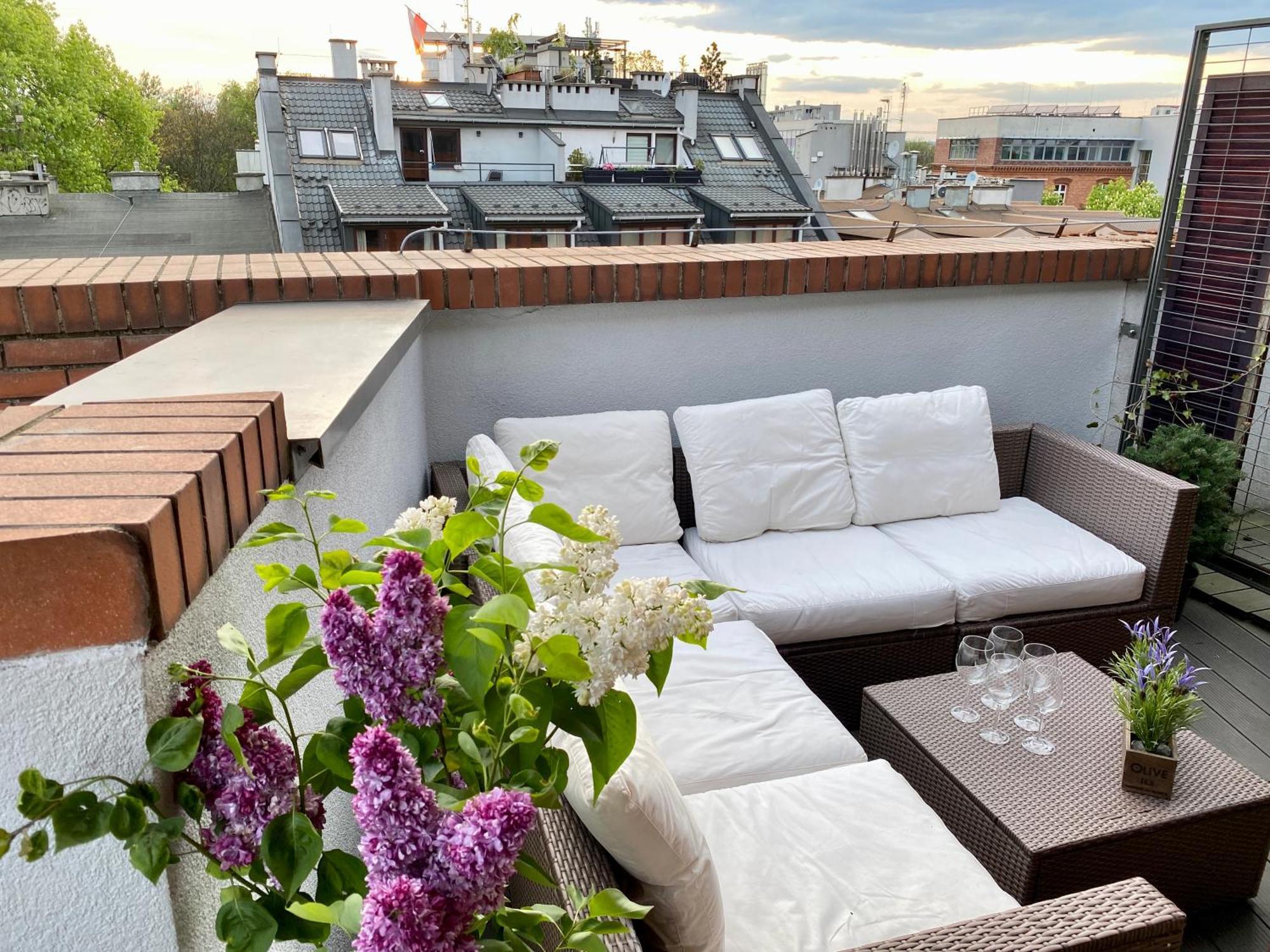 Angel Mint Apartment - Free Parking - Balcony 克拉科夫 外观 照片