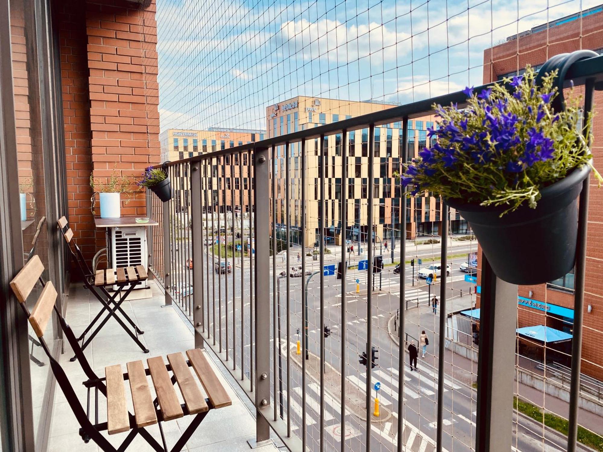 Angel Mint Apartment - Free Parking - Balcony 克拉科夫 客房 照片