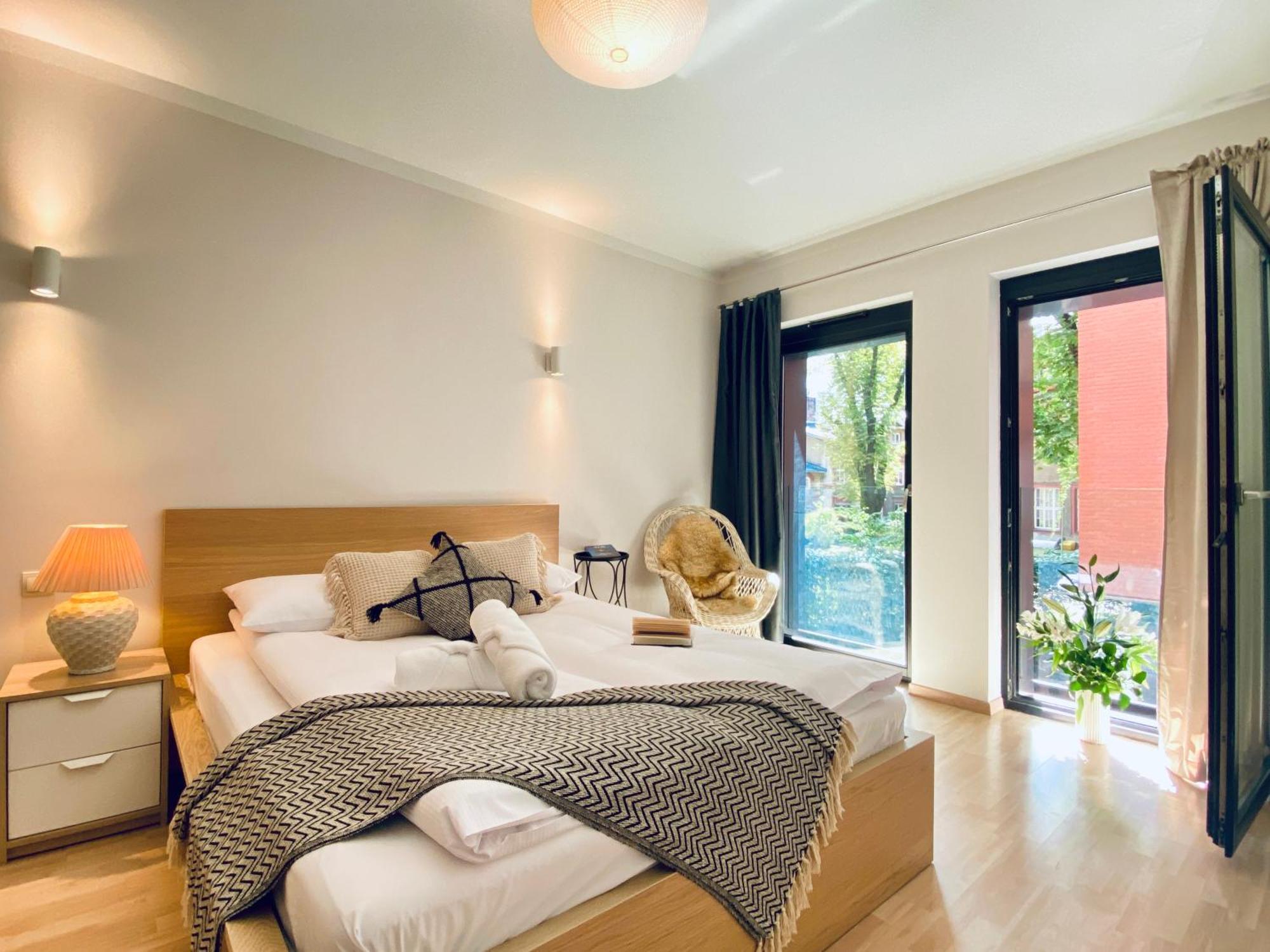 Angel Mint Apartment - Free Parking - Balcony 克拉科夫 外观 照片