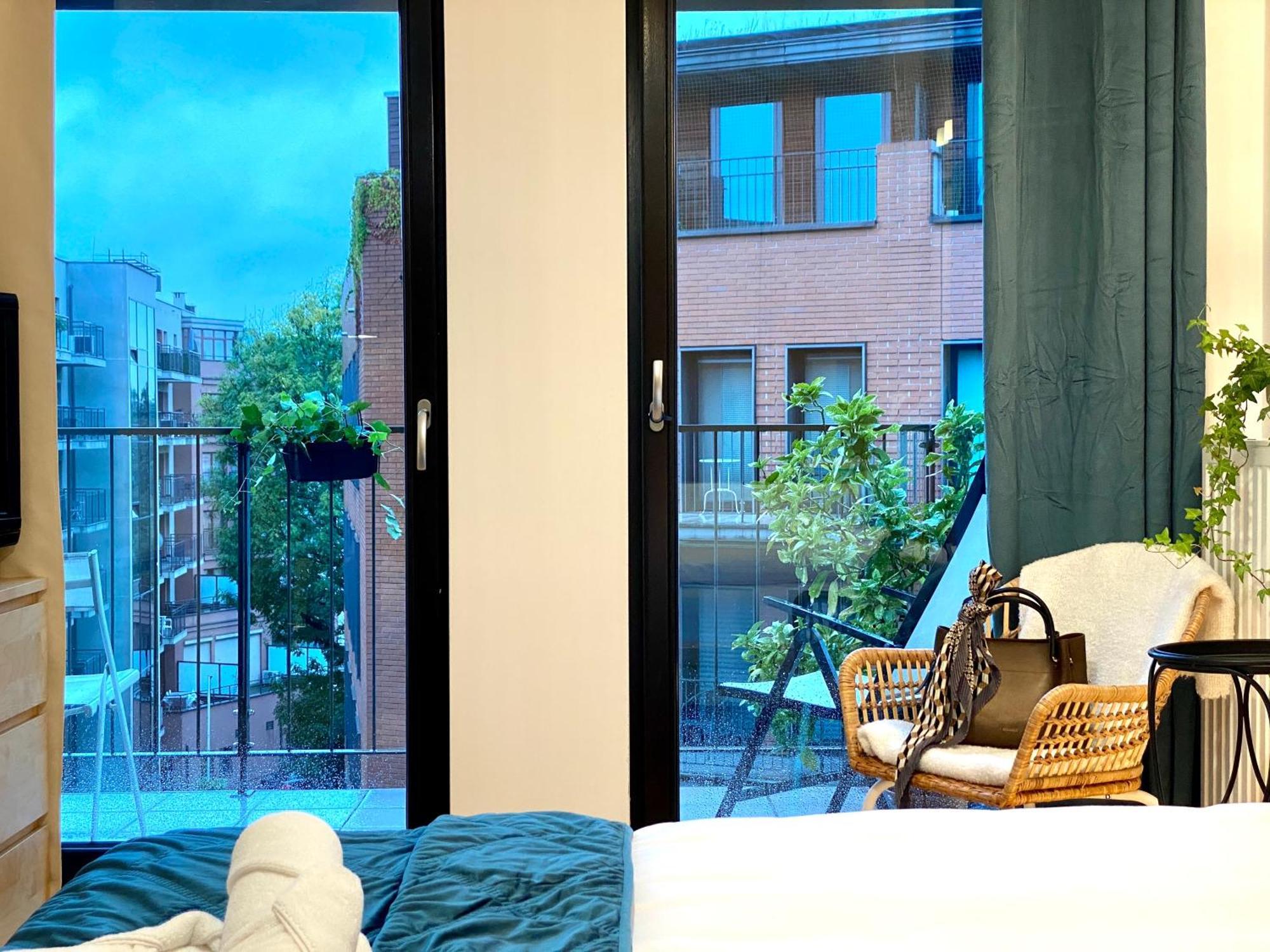 Angel Mint Apartment - Free Parking - Balcony 克拉科夫 外观 照片
